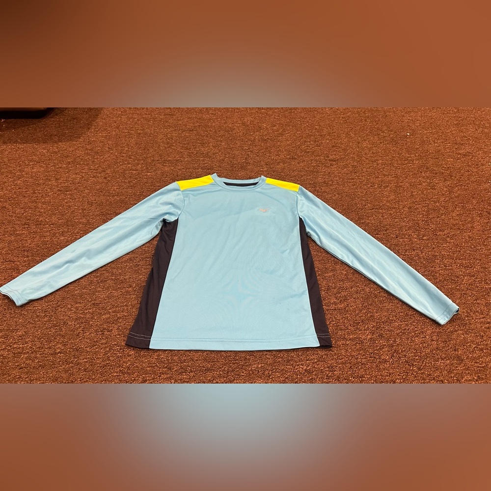 EUC! Everlast Blue Athletic Girls Shirt LS Sz M (10-12)